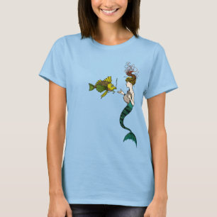 Camiseta Sirenas y pescados del Victorian