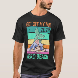 Camiseta Sirenita de vacaciones de Vero Beach 2023