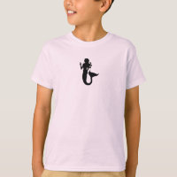 Sirenita Ocean Glow_Black-on-Pink