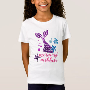 Camiseta Sirenita personalizada Unicornio