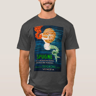 Camiseta Sirenita sosteniendo una vena publicitaria italian