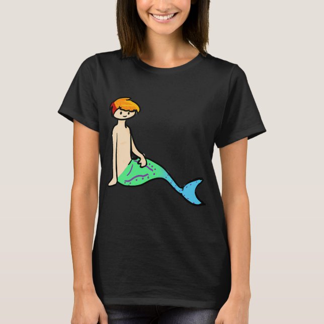 Camiseta Sireno Tropical (Anverso)
