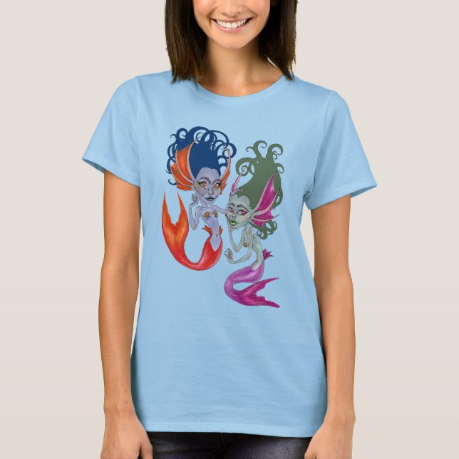 Camiseta Sirens de cantante (Anverso)