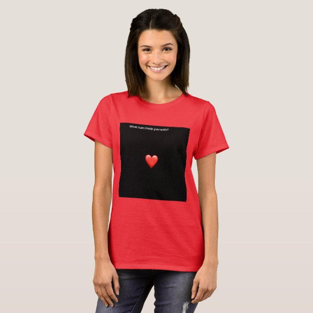 Camiseta Siri Valentine Shirt (Anverso completo)