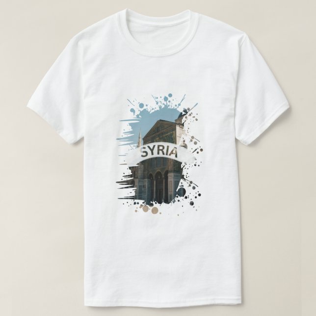 CAMISETA SIRIA (Diseño del anverso)