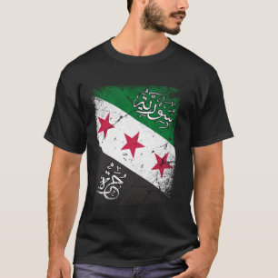 Camiseta Siria, Bandera siria libre, siria.