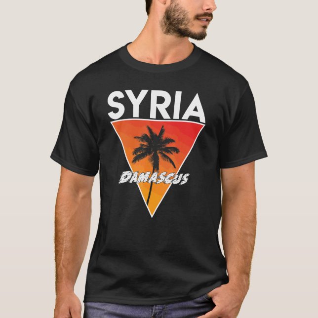 Camiseta Siria Con Colores Soleados (Anverso)