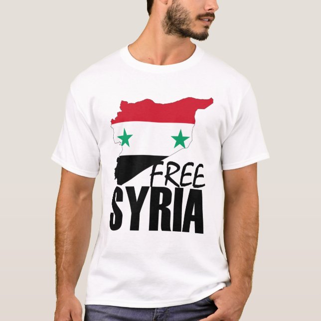 Camiseta Siria libre (Anverso)