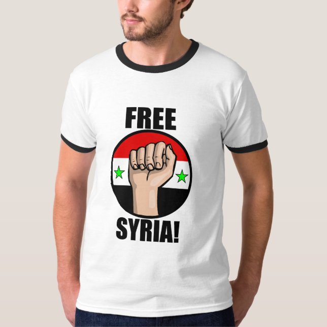 Camiseta Siria libre (Anverso)