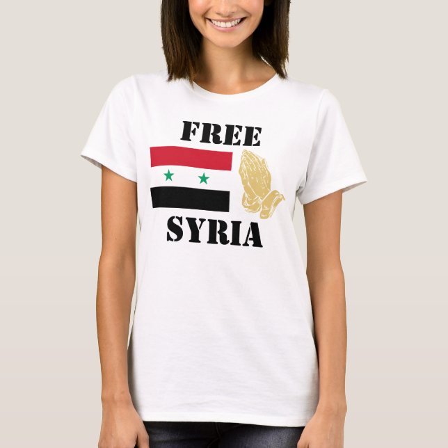 CAMISETA SIRIA LIBRE (Anverso)