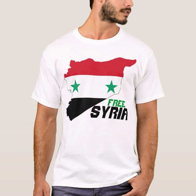 Camiseta Siria libre (Anverso)