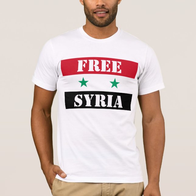 CAMISETA SIRIA LIBRE (Anverso)