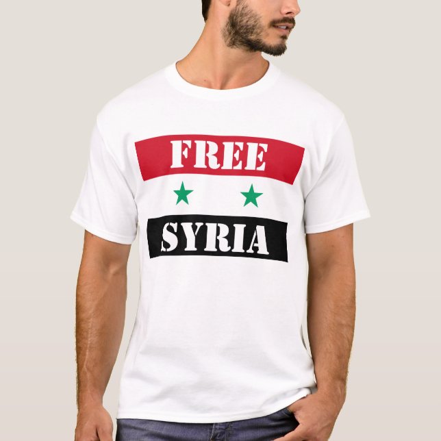 CAMISETA SIRIA LIBRE (Anverso)