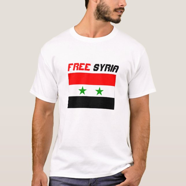 Camiseta Siria libre (Anverso)