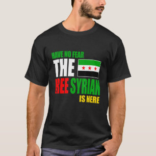 Camiseta Siria Siria libre Bandera sirio