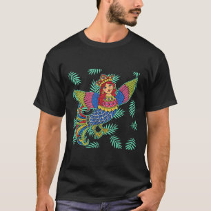 Camiseta Sirin Mitológico Eslavo Paganismo Nórdico Antiguo