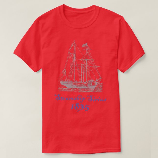 Camiseta Sirius de Steamship (Diseño del anverso)