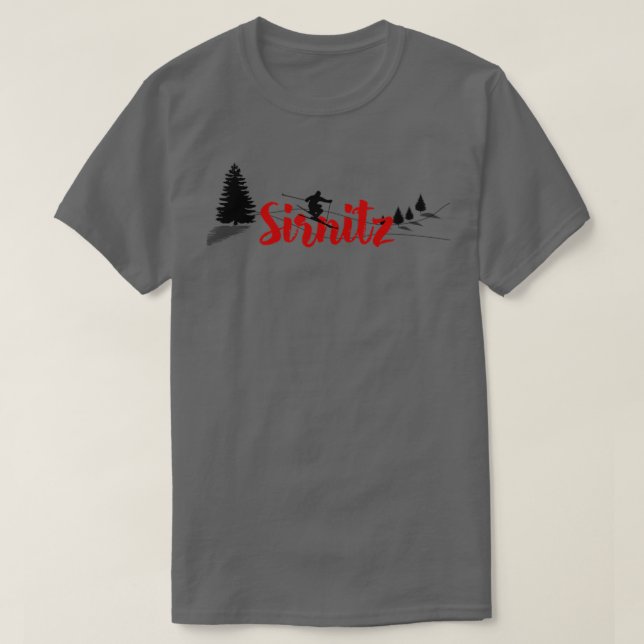 Camiseta Sirnitz Ski Long (Diseño del anverso)