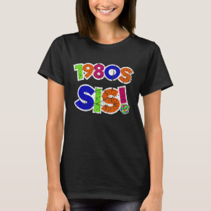 Camiseta Sis 1980 Fiesta Ochenta Patrón Gra