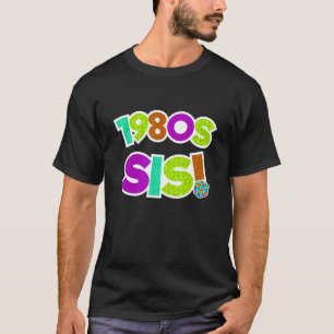 Camiseta Sis 1980 Fiesta Ochenta Patrón Gra