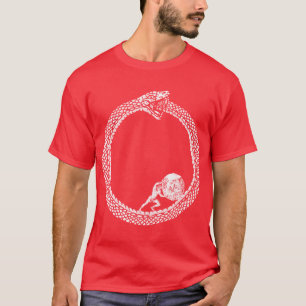 Camiseta Sísifo en una serpiente Ouroboros Filosofía Unise 