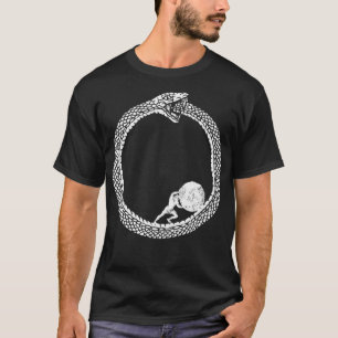 Camiseta Sísifo en una serpiente uroboro Unisex Filosofía F