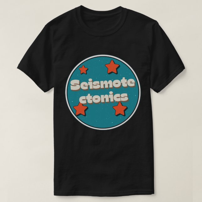 Camiseta Sismotectónica (Diseño del anverso)