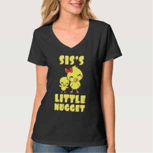 Camiseta Sisse Little Nugget Chicken Sister Nuggies