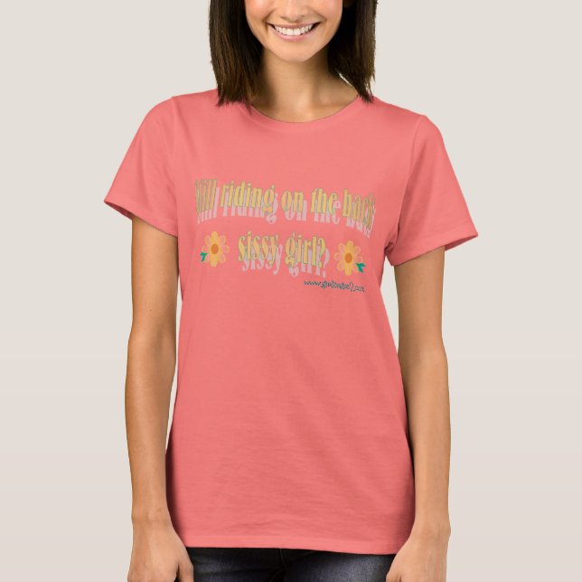 Camiseta Sissy Chica - Ringer T-Shirt (Anverso)