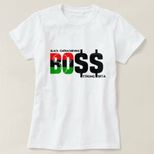 Camiseta Sista fuerte con sobrerendimiento negro