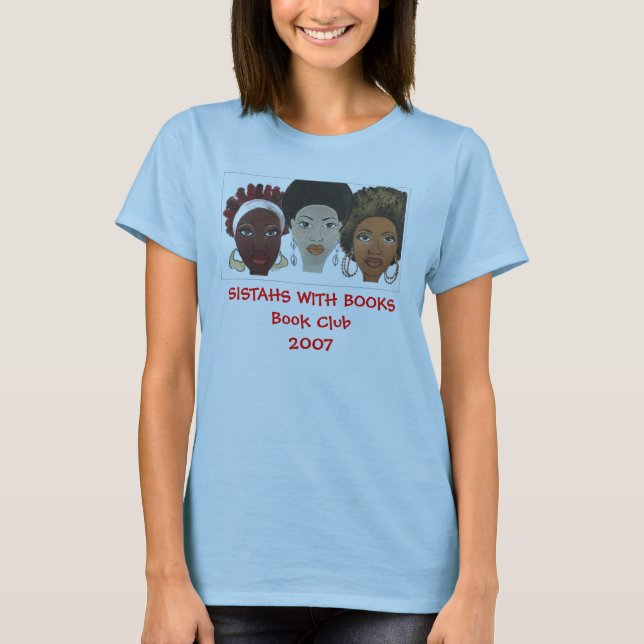 Camiseta Sistahs con los libros (Anverso)