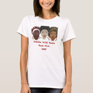 Camiseta Sistahs con los libros