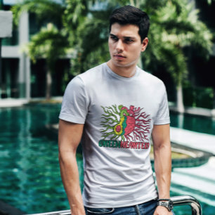 Camiseta Sistema Cardíaco Y Aguacate