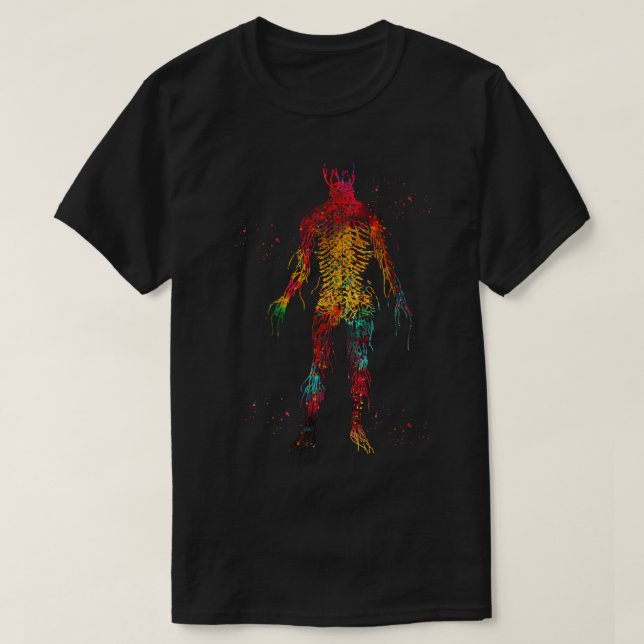 Camiseta Sistema circulatorio 2 (Diseño del anverso)