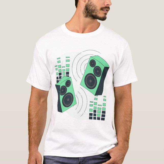 Camiseta sistema de altavoces T-Shirt (Anverso)