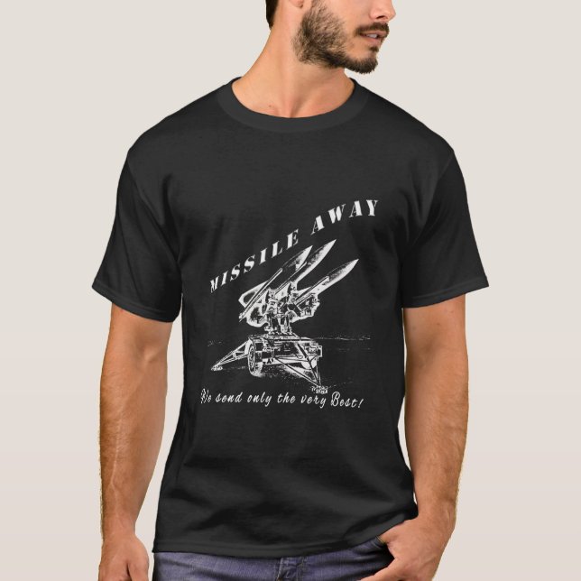 Camiseta Sistema de cohetes de la brigada de vuelo Ausencia (Anverso)