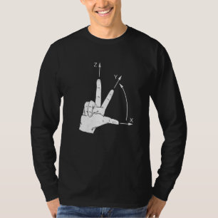 Camiseta Sistema de coordenadas Cnc Programador Cutting Mac