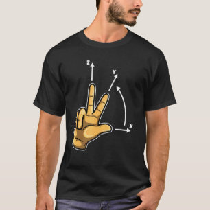 Camiseta Sistema de Coordenadas Programador Cnc Máquina de