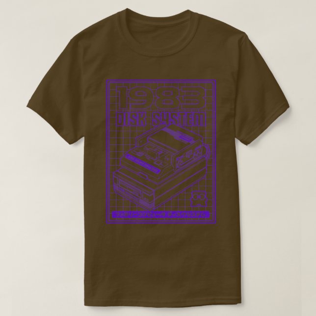Camiseta Sistema de disco (Diseño del anverso)