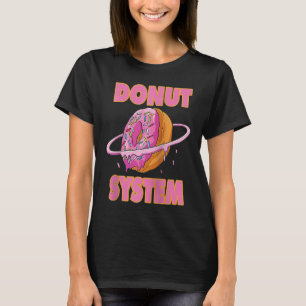 Camiseta Sistema de Donut para astrónomos aficionados y don