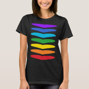 Camiseta Sistema de energía de los 7 Chakras del Corazón Co