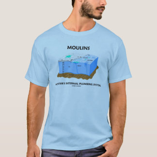 Camiseta Sistema de fontanería interna del Glaciar Moulins 