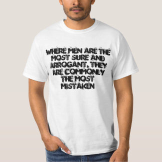 Camiseta sistema de la moda de la epigrama