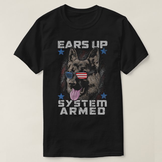 Camiseta Sistema de Orezas Armado K9 (Diseño del anverso)