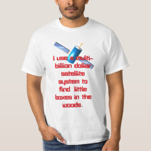 Camiseta Sistema de satélites multibillonario