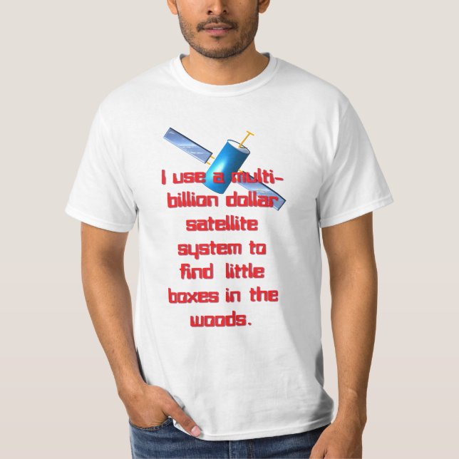 Camiseta Sistema de satélites multibillonario (Anverso)