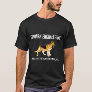 Camiseta Sistema de seguridad de la vivienda de la ingenier