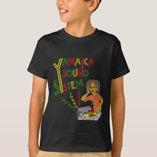 CAMISETA SISTEMA DE SONIDO DE YAMAICA (Anverso)