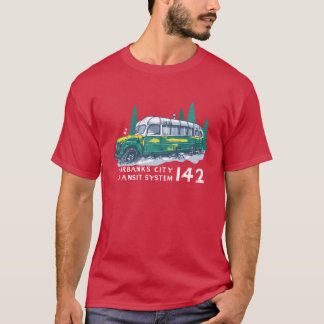 Camiseta Sistema de Tránsito de la Ciudad de Fairbanks 142