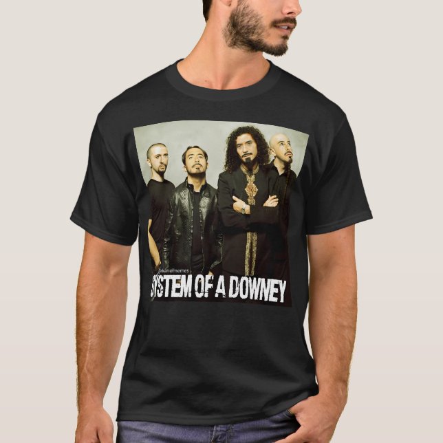 Camiseta Sistema De Un Downey (Anverso)